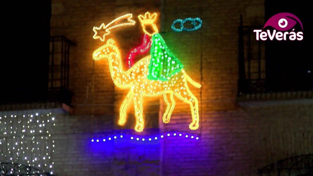 Villarrubia de los Ojos sorprende con su Iluminación Navideña