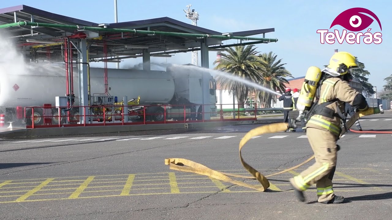 El Plan de Emergencias Exterior de Puertollano activado con éxito en un simulacro