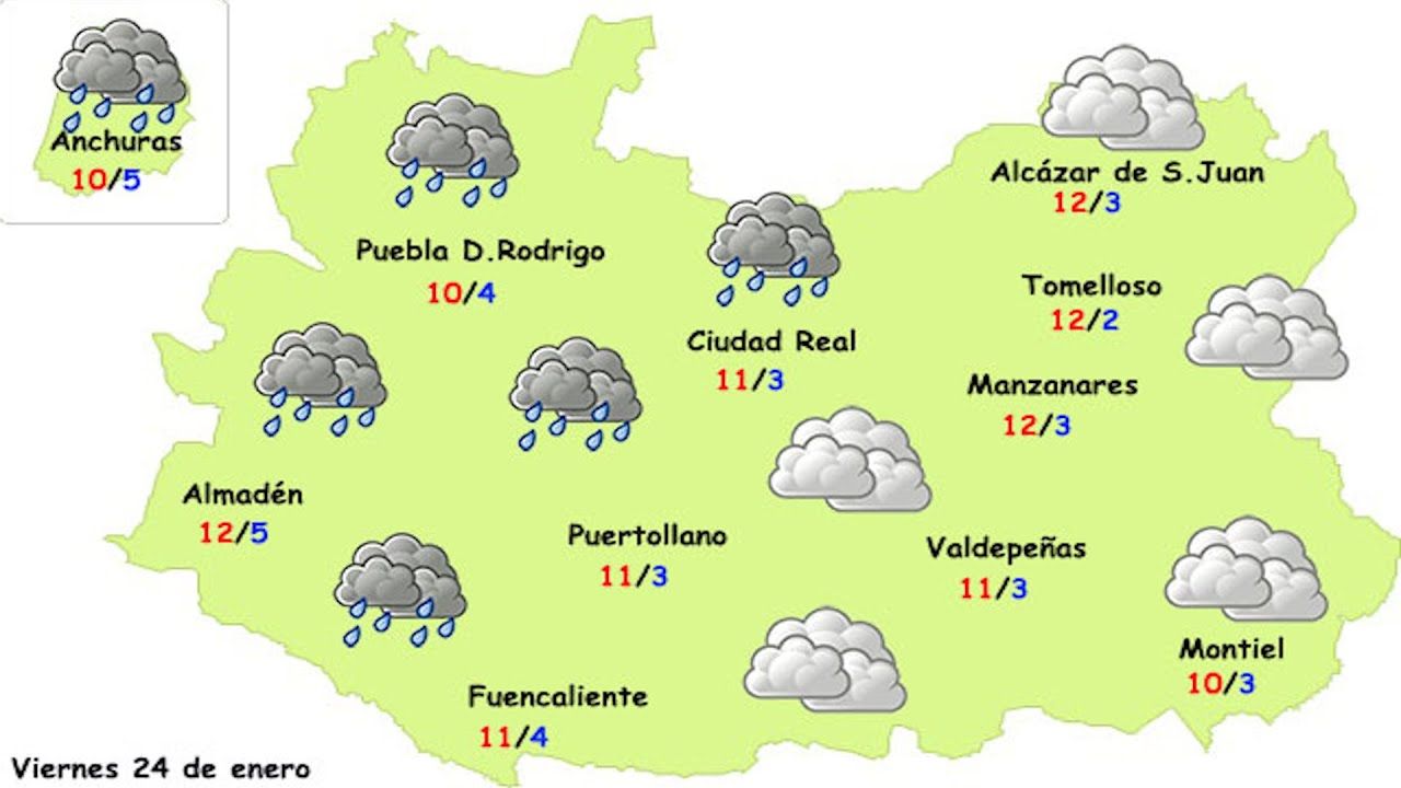 Posible lluvia el fin de semana