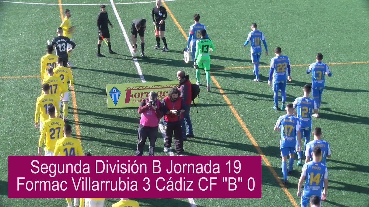Breve resumen Formac Villarrubia 3-0 Cádiz CF «B»