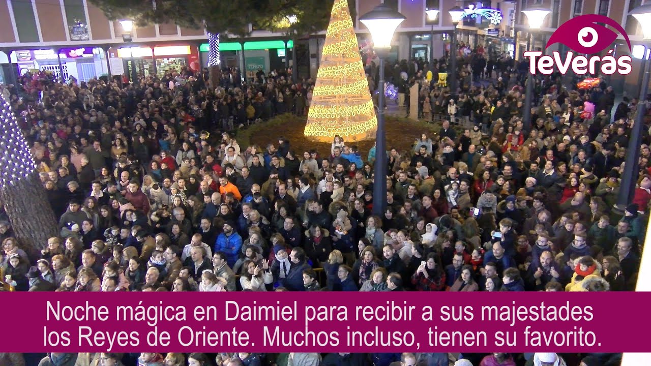 Ilusión y nervios en la noche de reyes de Daimiel