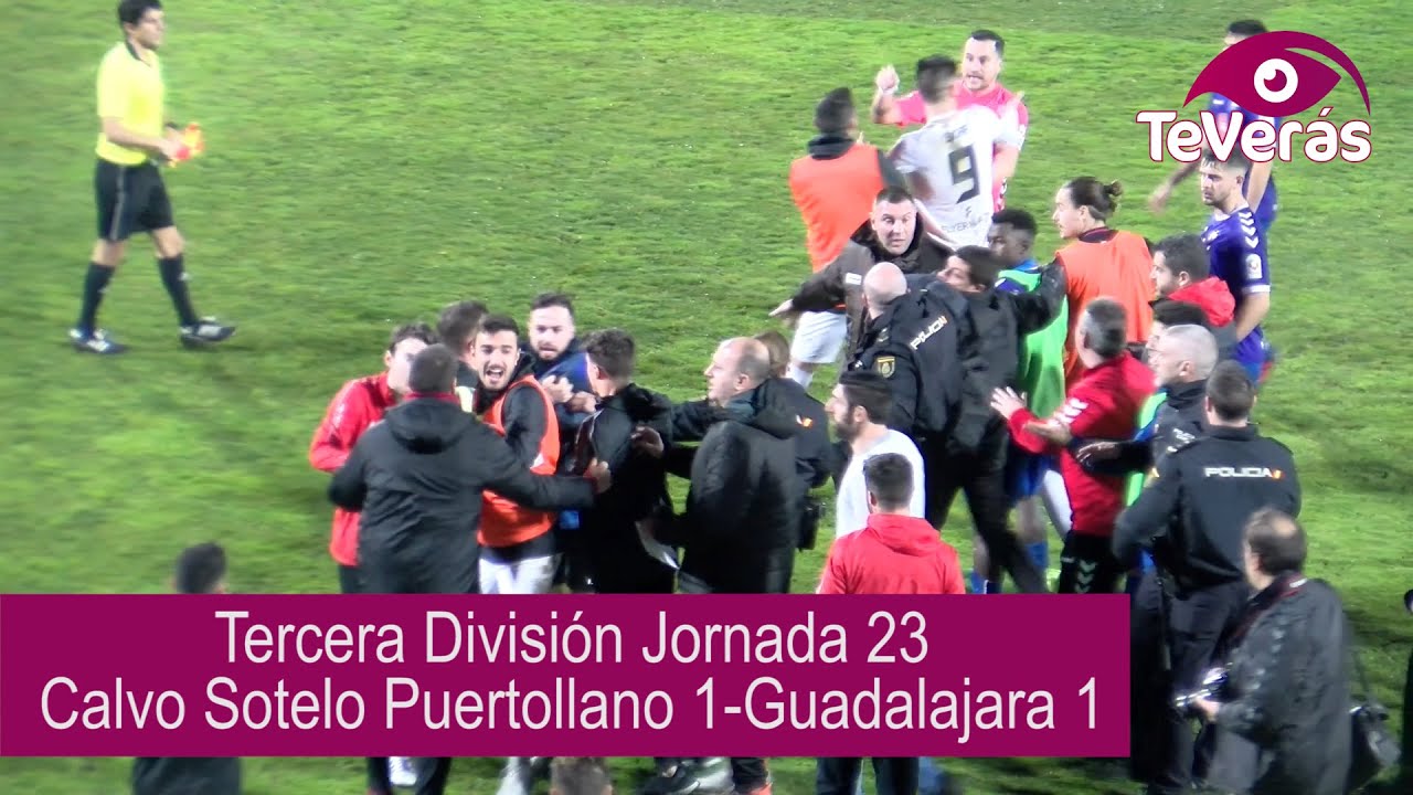 Breve resumen Calvo Sotelo Puertollano 1-Guadajalara 1