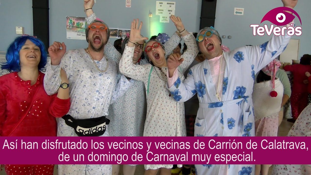 Domingo de pijama y churros en Carrión de Calatrava