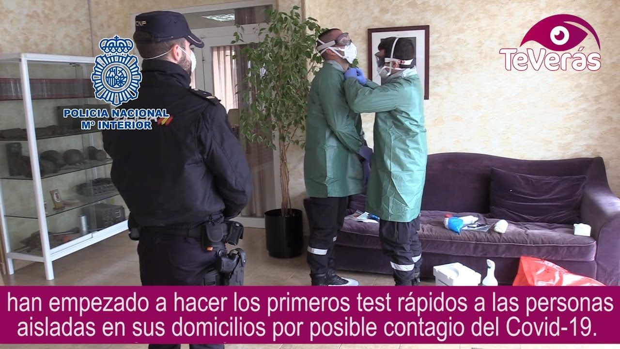 Primeros test rápidos en España