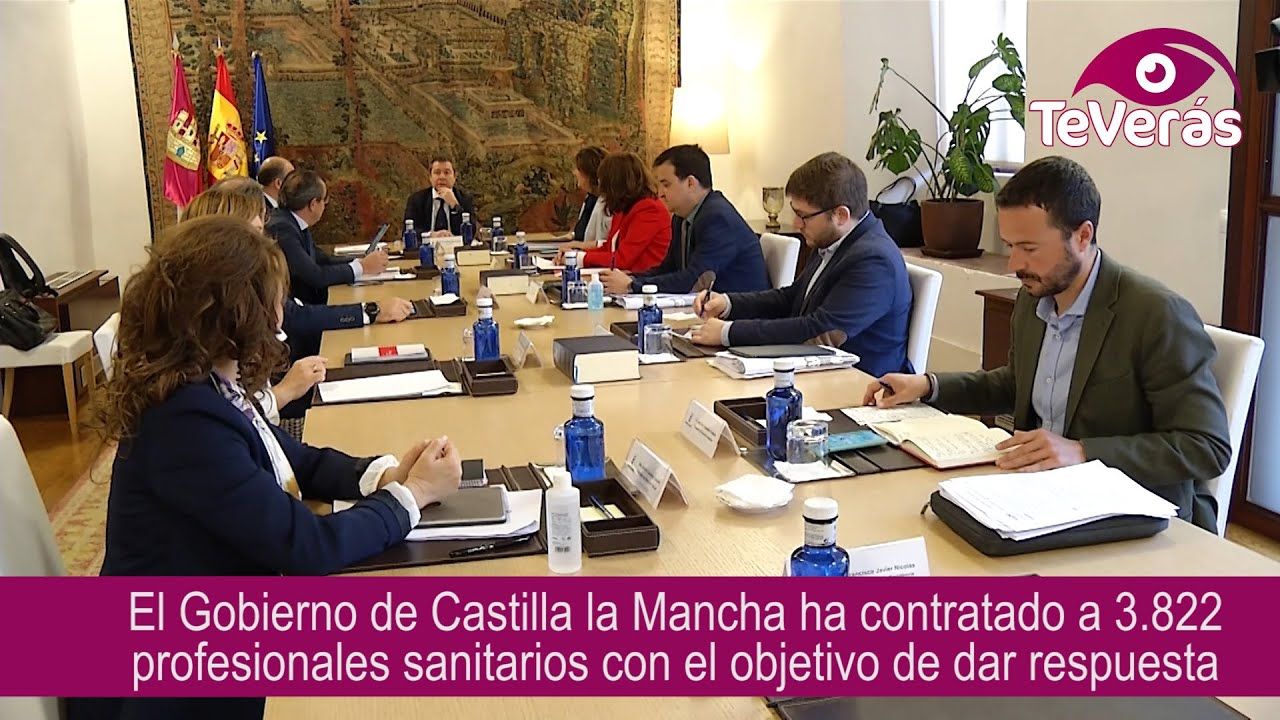 3.822 profesionales sanitarios más