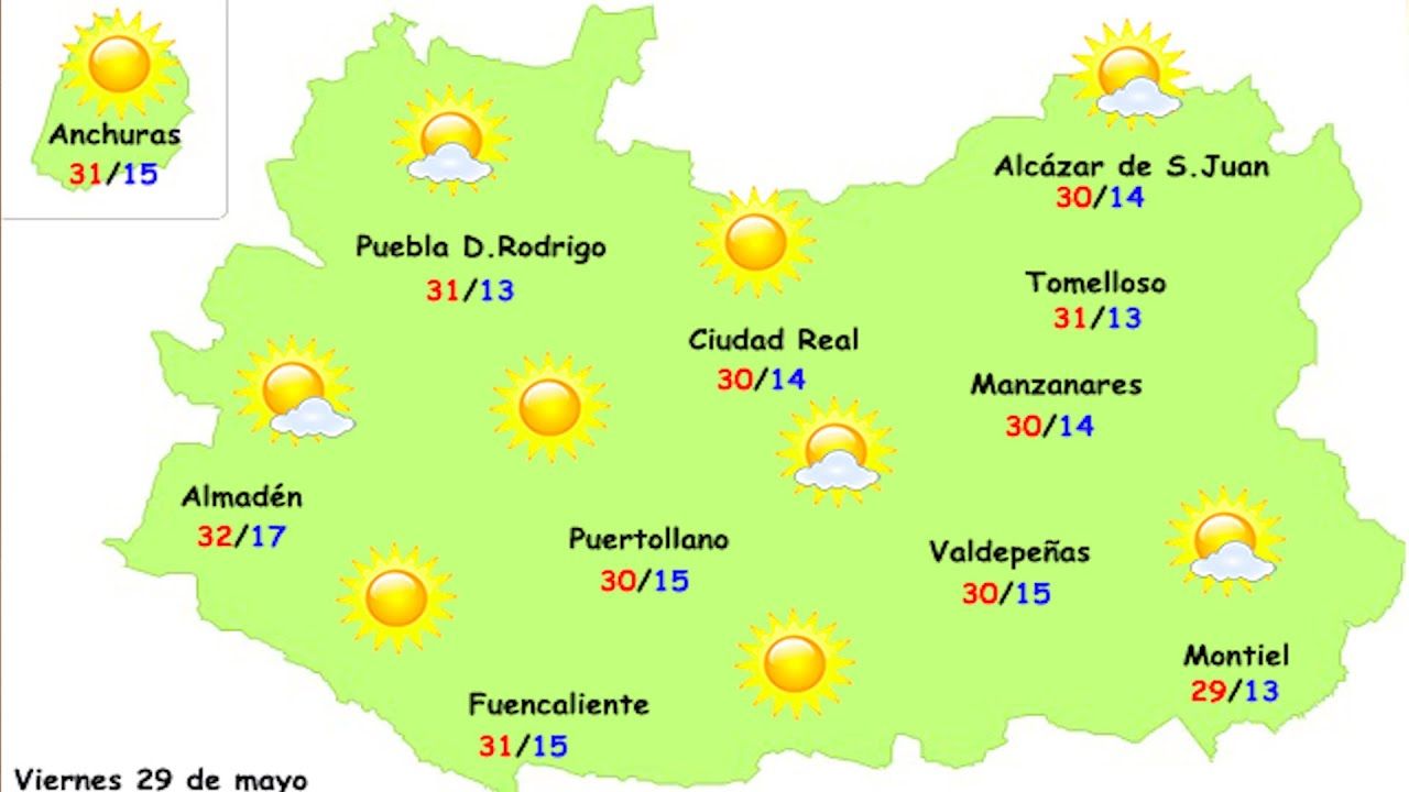 Tiempo estable en la provincia