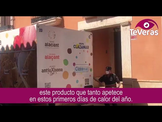 Helados para todos en Santa Cruz de Mudela