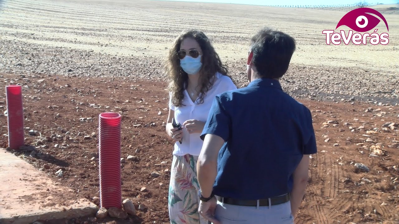 El primer pozo de emergencia ya suministra agua para Almagro