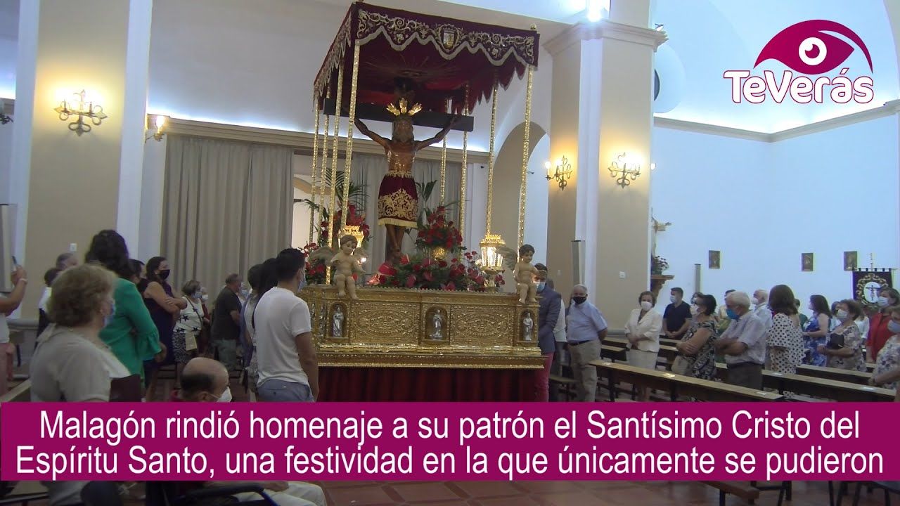 Malagón rinde homenaje al Cristo del Espíritu Santo