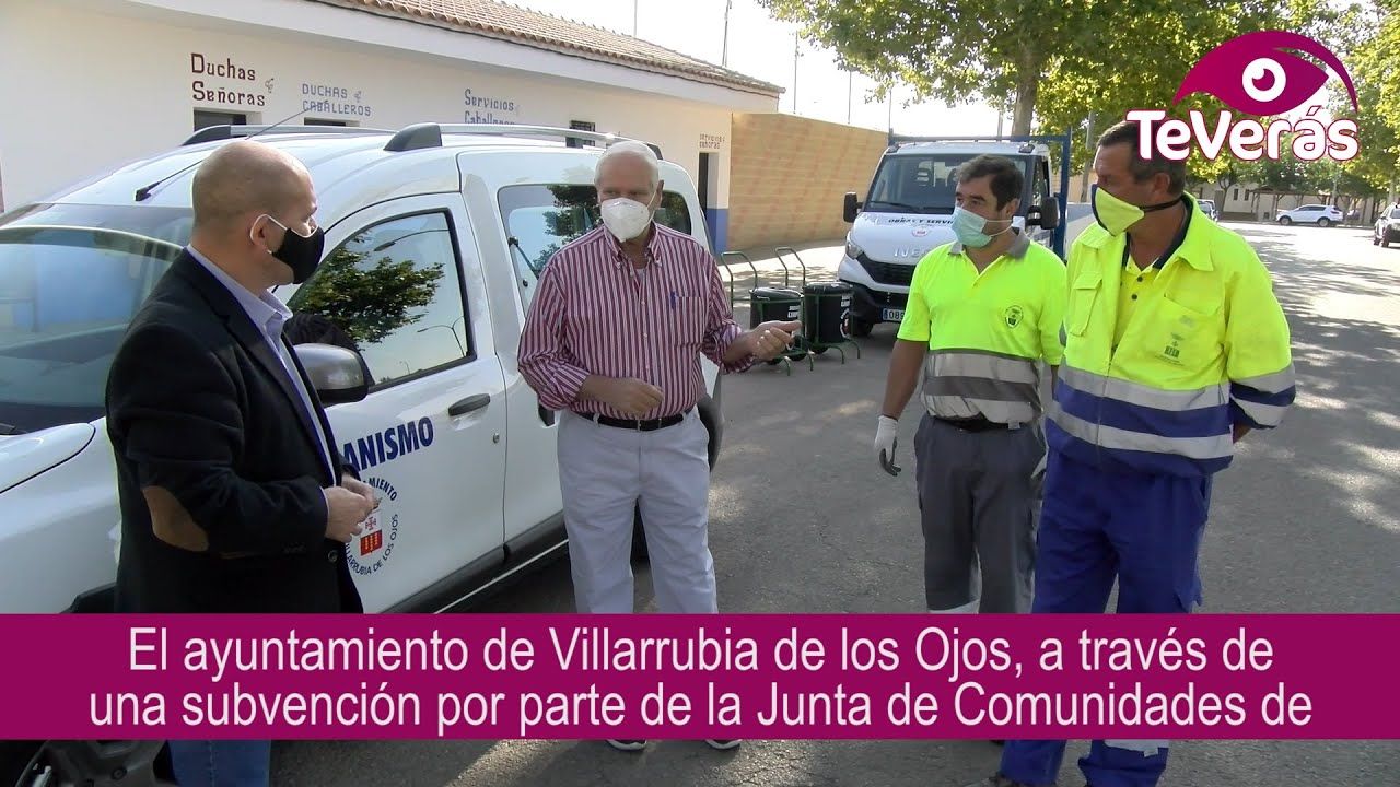 Nueva flota de vehículos en Villarrubia de los Ojos