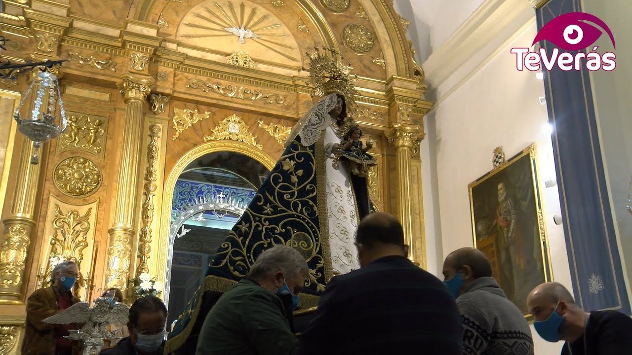 La Virgen de las Nieves regresa a Almagro