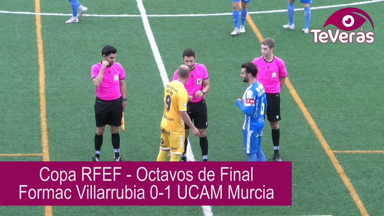 Breve resumen Formac Villarrubia 0-1 UCAM Murcia
