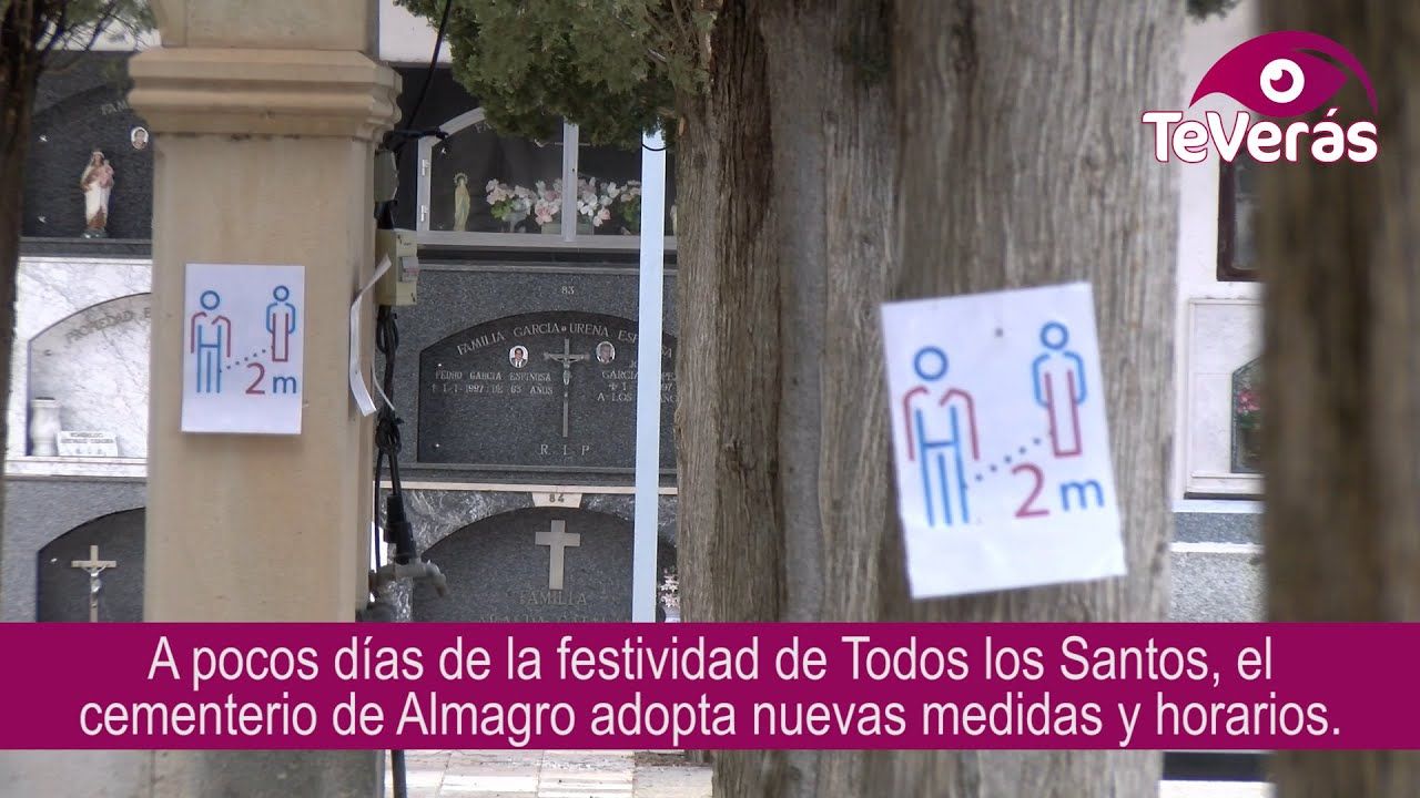 Medidas y horarios para visitar el cementerio de Almagro