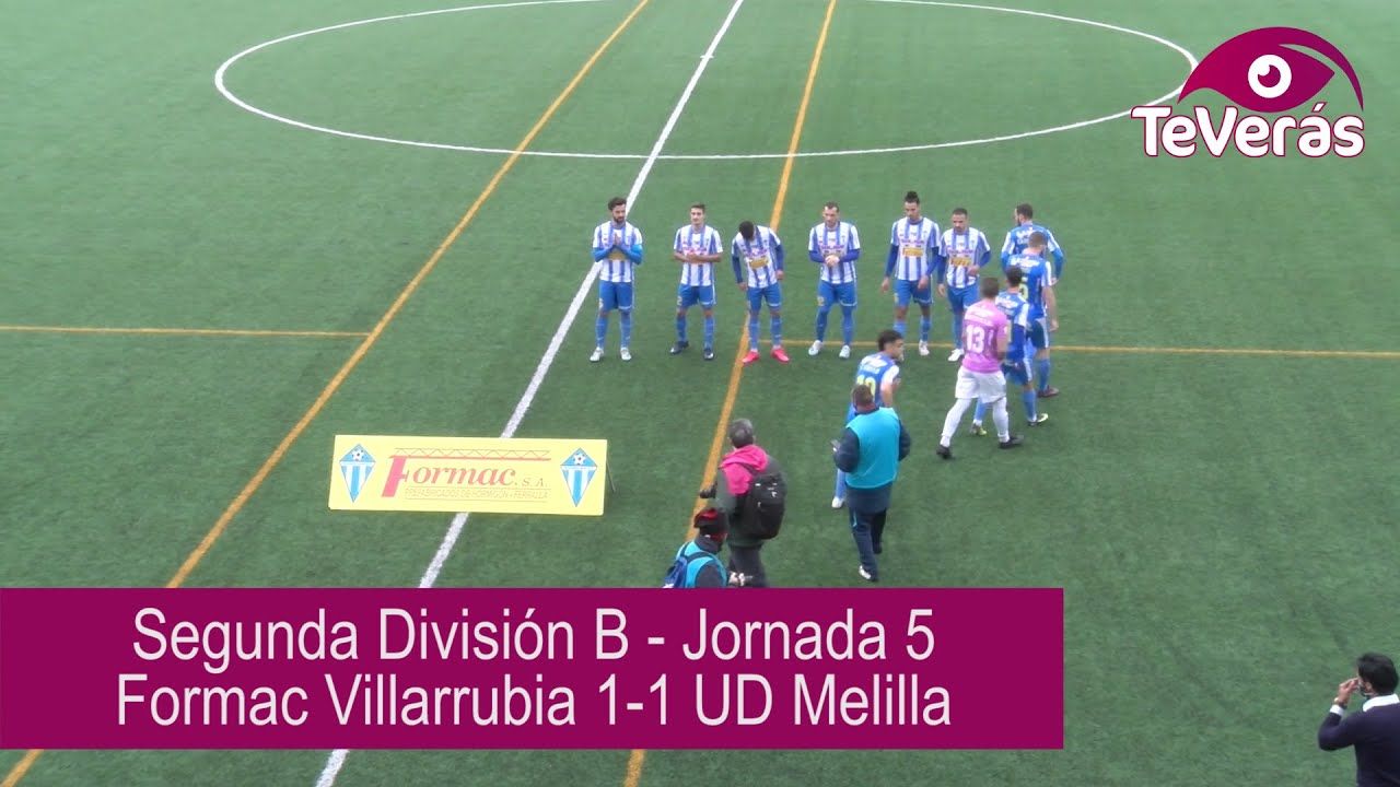 Amplia crónica Formac Villarrubia 1-1 UD Melilla
