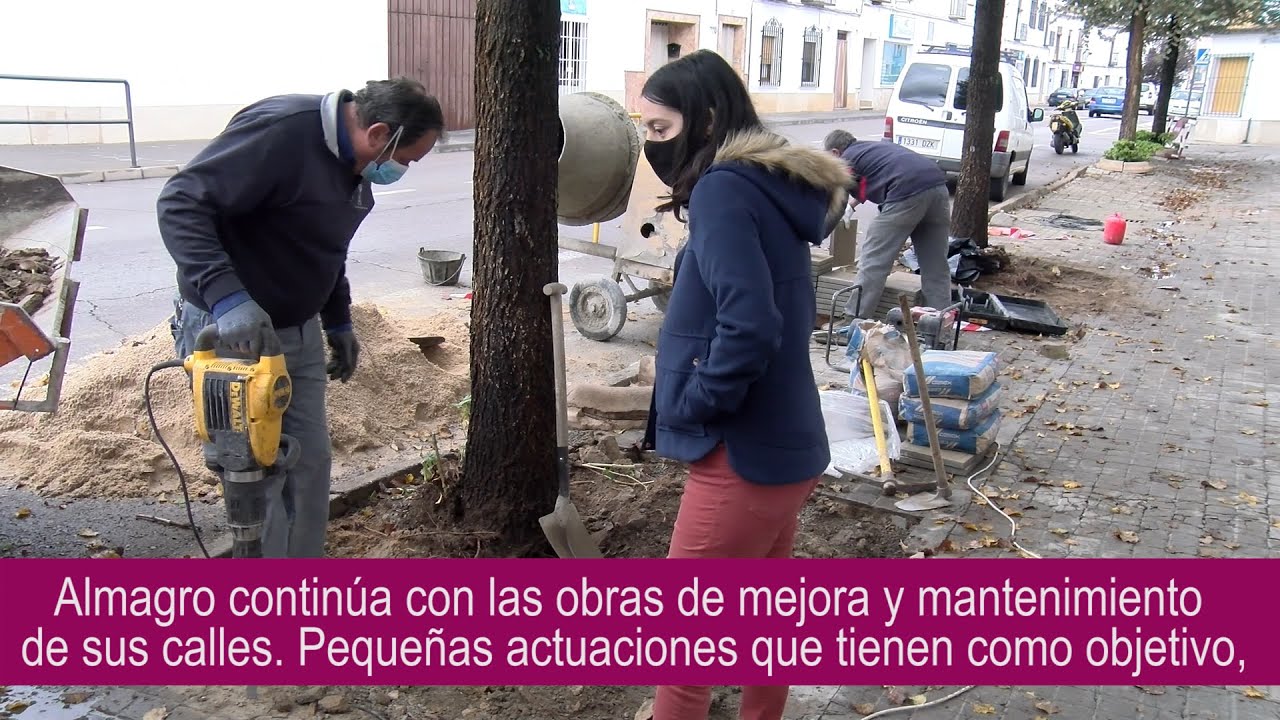 En torno a 60 obras de mantenimiento y jardinería en Almagro
