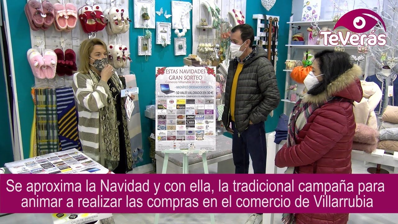 Campaña del pequeño comercio en Villarrubia de los Ojos