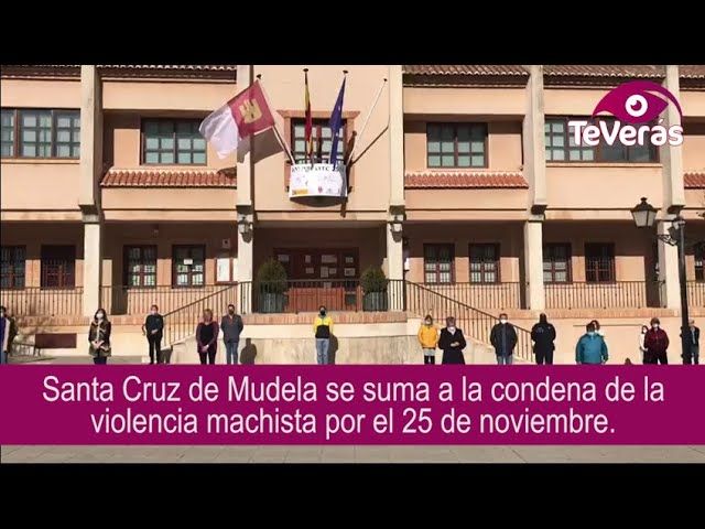 Santa Cruz de Mudela se suma a la condena de la violencia machista por el 25-N