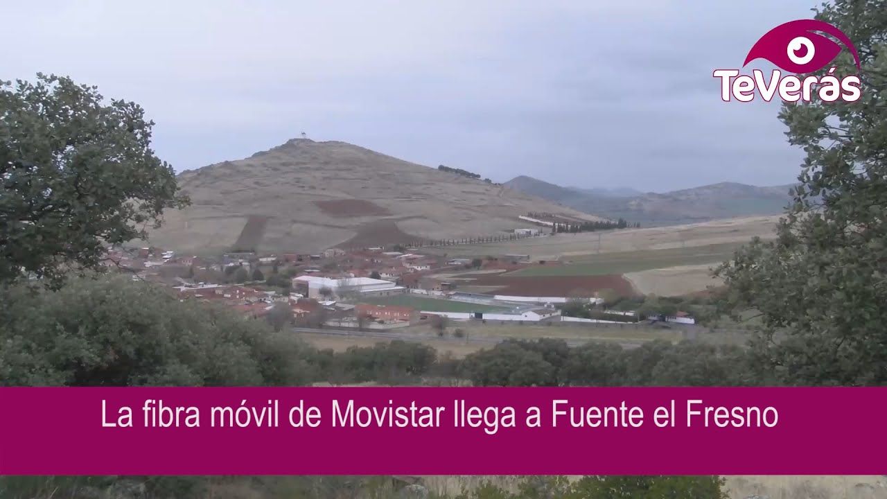 La fibra óptica de Movistar llega a Fuente el Fresno