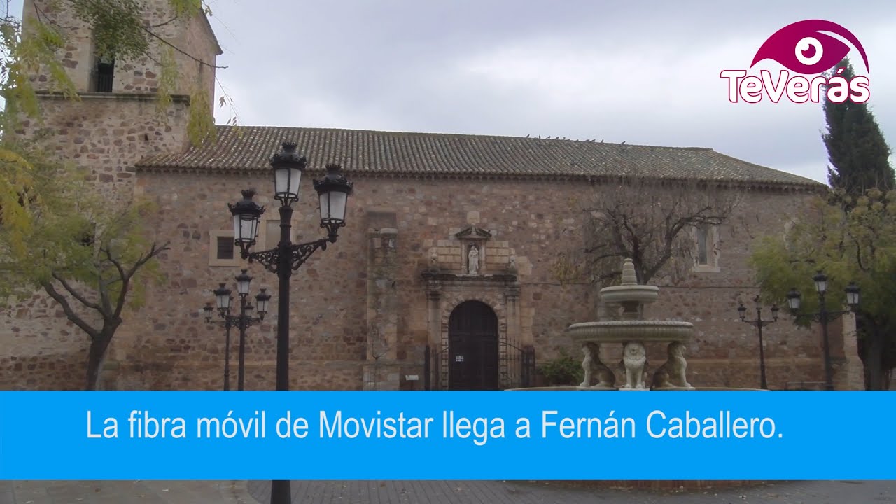 La fibra óptica de Movistar llega a Fernán Caballero