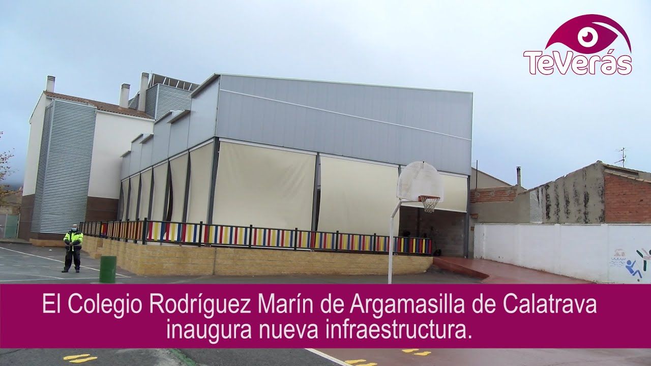 Nueva Infraestructura en el Colegio Rodríguez Marín de Argamasilla de Calatrava