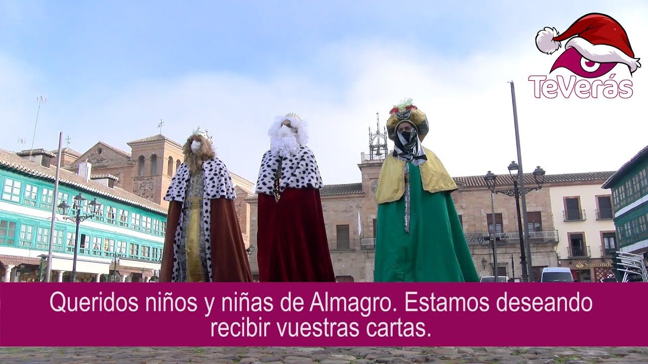 Mensaje de los Reyes Magos en Almagro