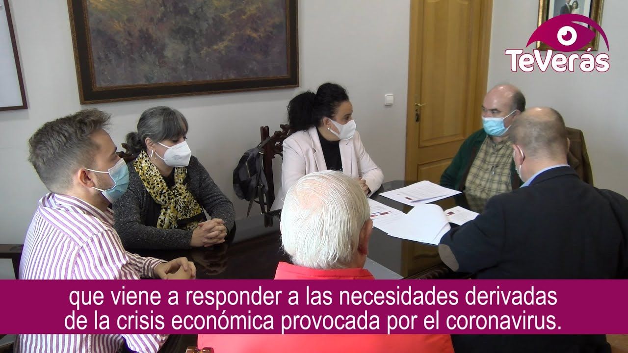 El Ayuntamiento de Villarrubia y Cáritas firman un convenio de colaboración para 2021