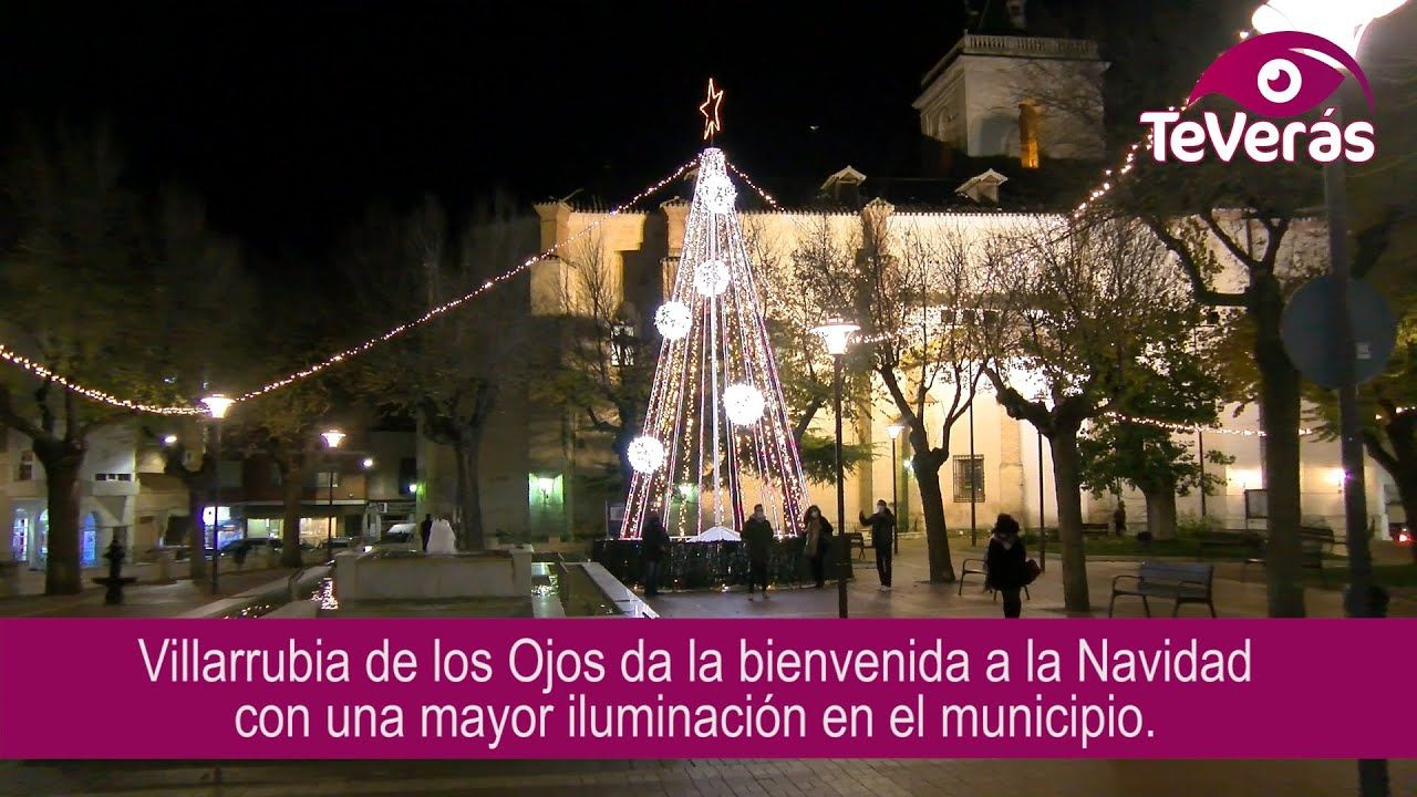 Villarrubia de los Ojos amplía su iluminación navideña