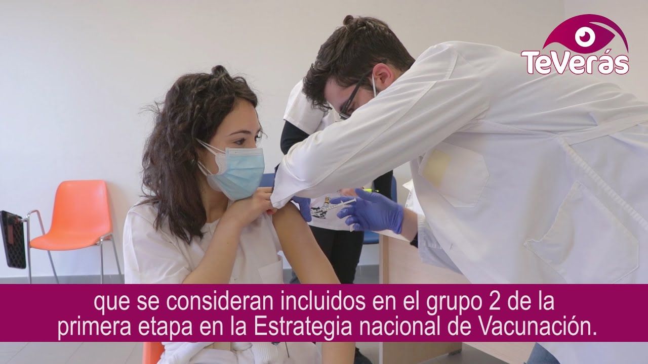 Comienza la vacunación del personal del sistema sanitario regional