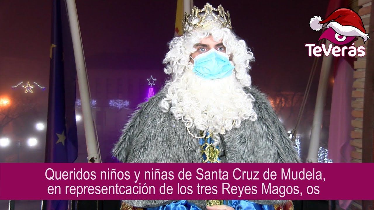 Mensaje de los Reyes Magos en Santa Cruz de Mudela