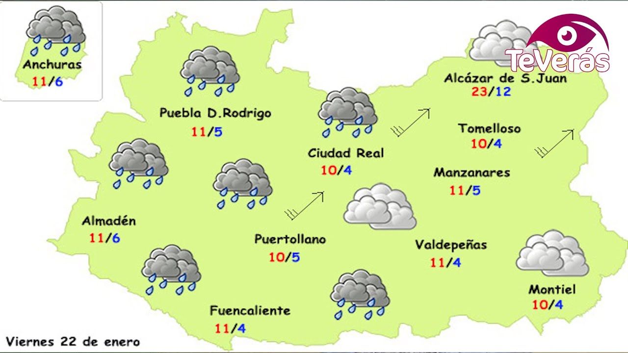 Lluvia y viento
