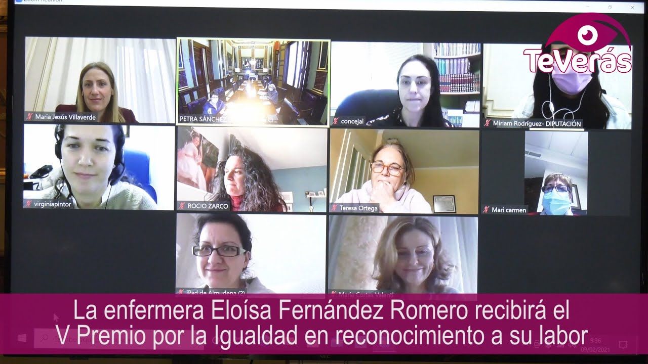 Cuidar vidas tiene reconocimiento para la enfermera Eloísa Fernández