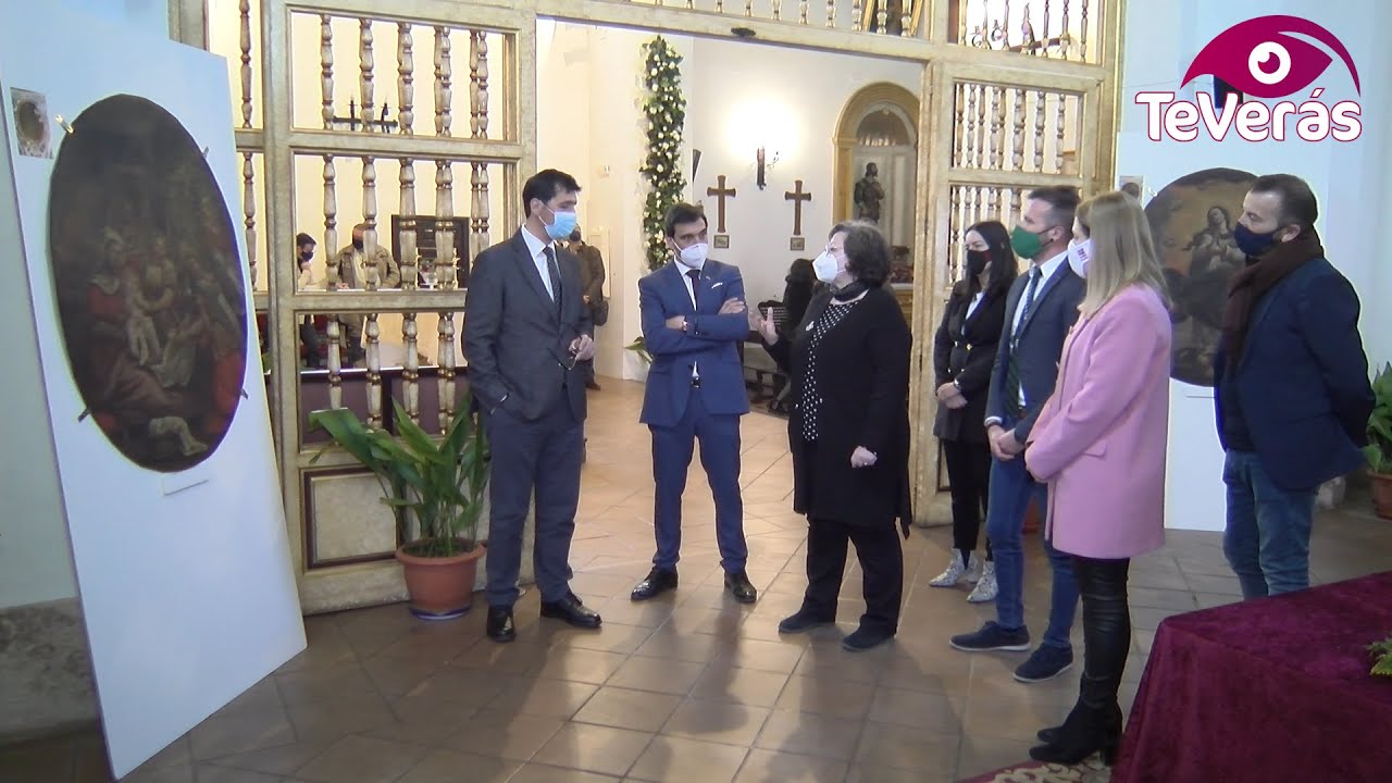 Los cuatro lienzos de la ermita de San Juan de Almagro regresan tras su restauración