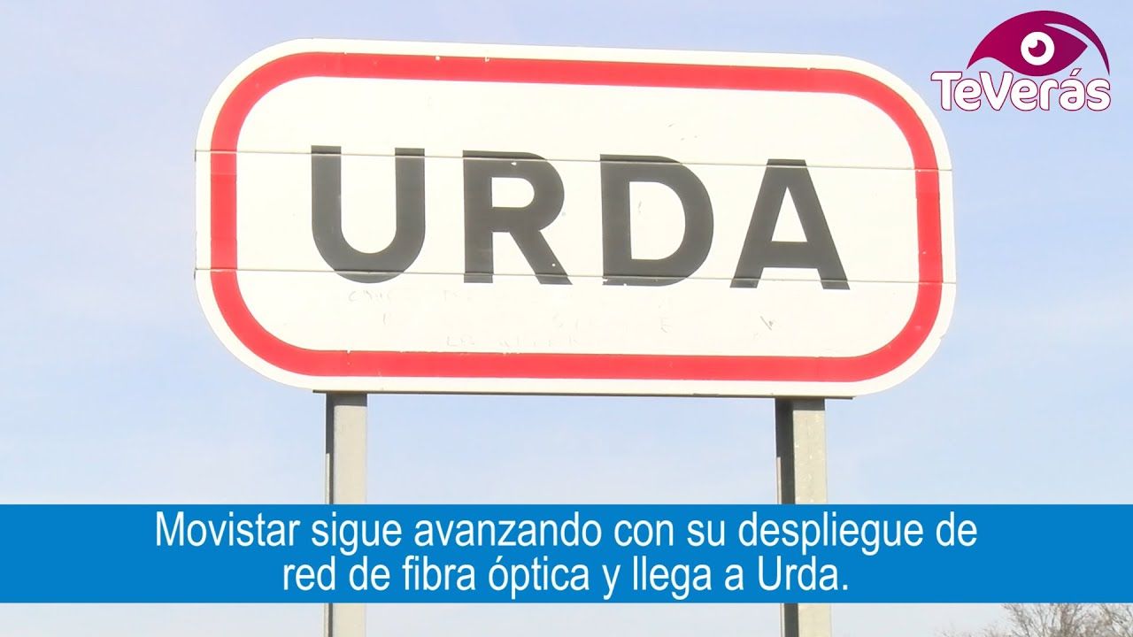 La fibra óptica de Movistar llega a Urda