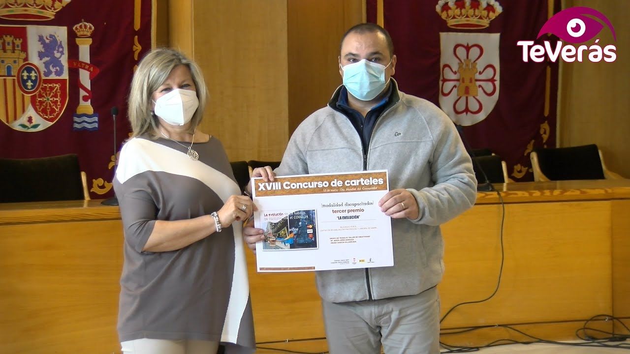 Daimiel entrega los premios del Concurso de carteles para personas discapacitadas