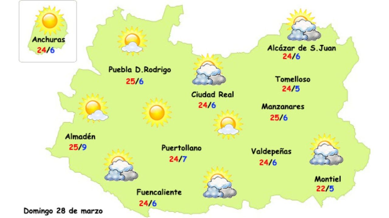 El sol seguirá luciendo en la provincia