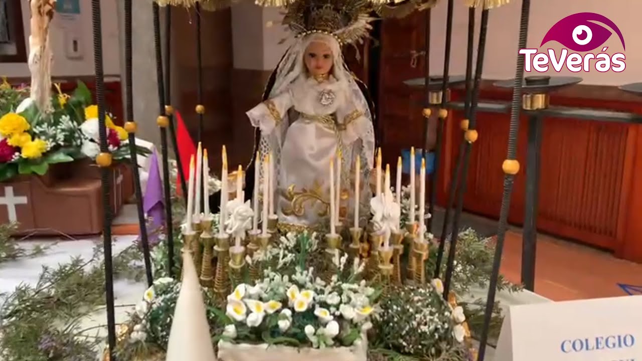 La Inmaculada homenajea a la Semana Santa santacruceña