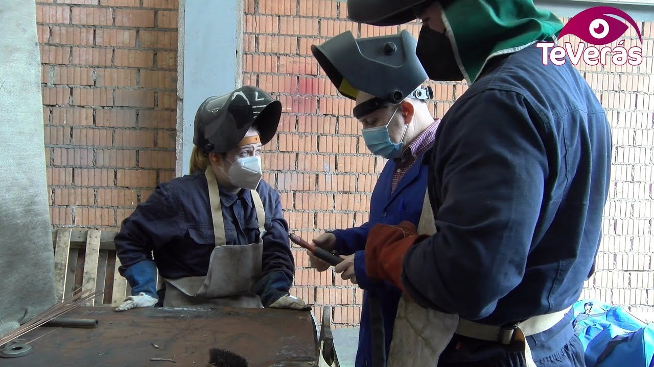 El curso de soldadura de Argamasilla comienza su fase práctica
