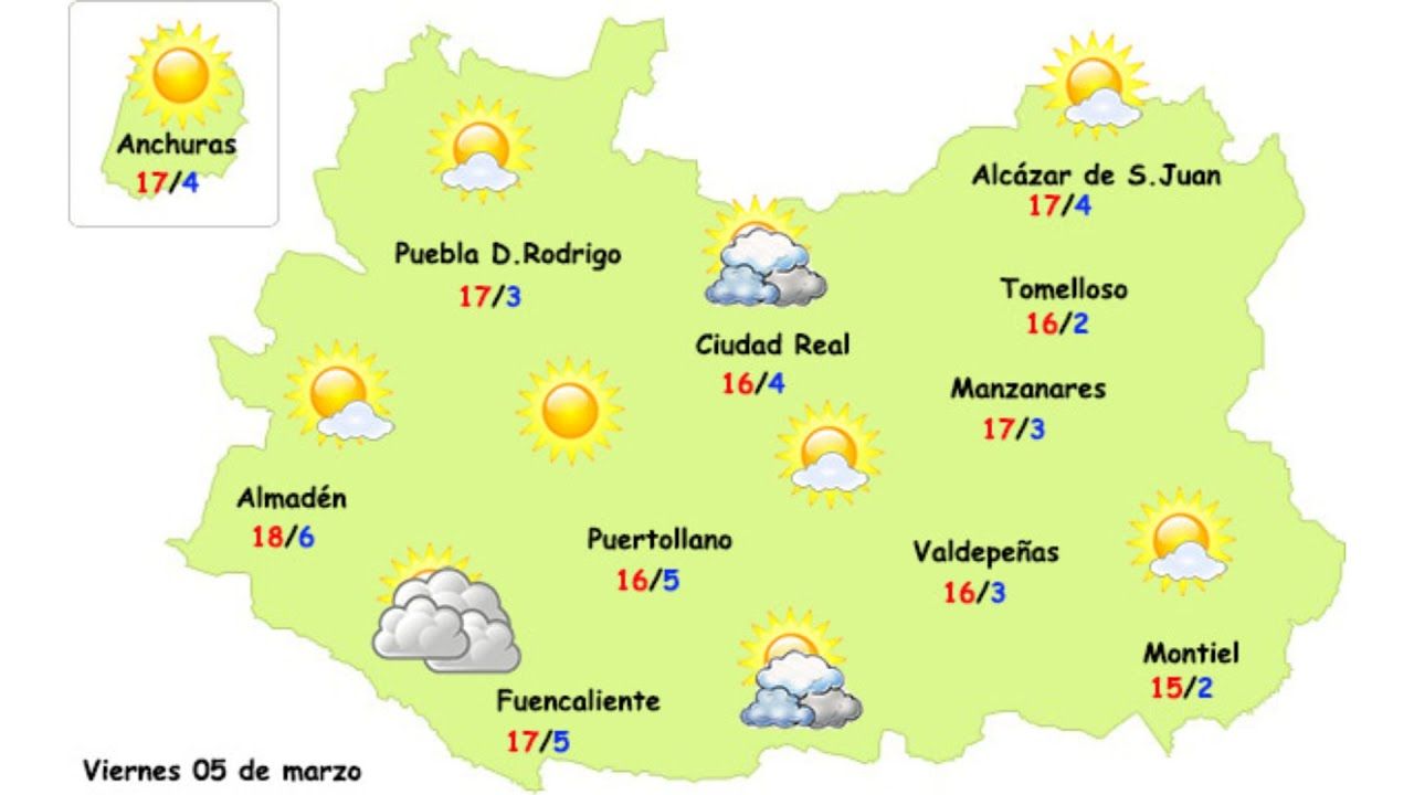 El fin de semana llega con noches más frías