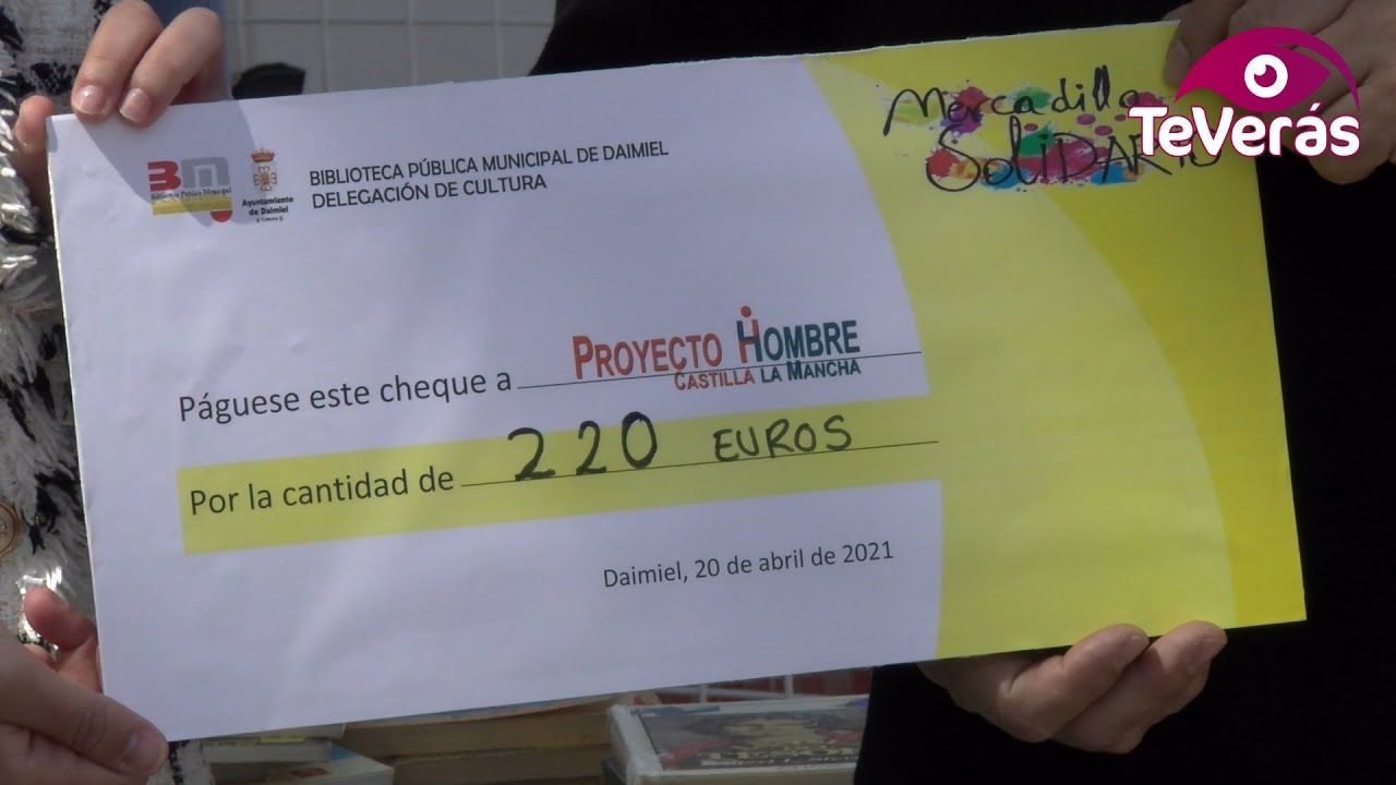 La Biblioteca de Daimiel colabora con Proyecto Hombre