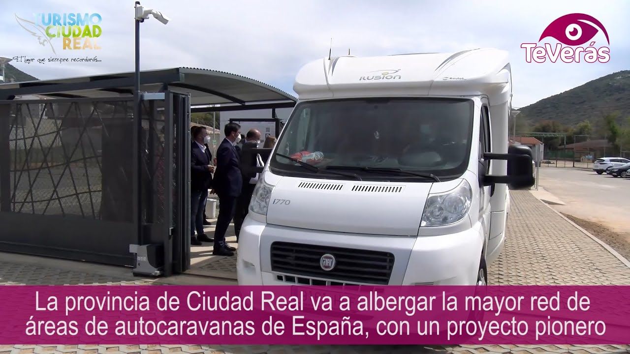 Ciudad Real: la mayor área de autocaravanas de España
