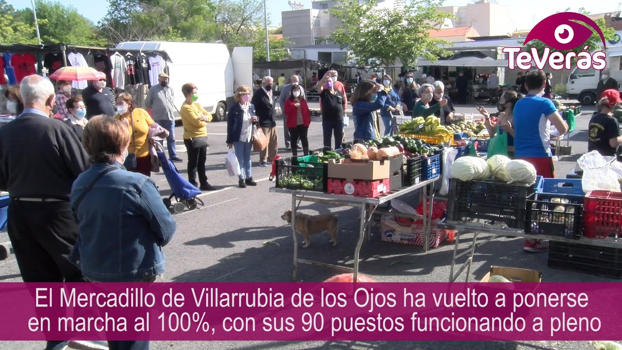 El Mercadillo de Villarrubia ya funciona a pleno rendimiento