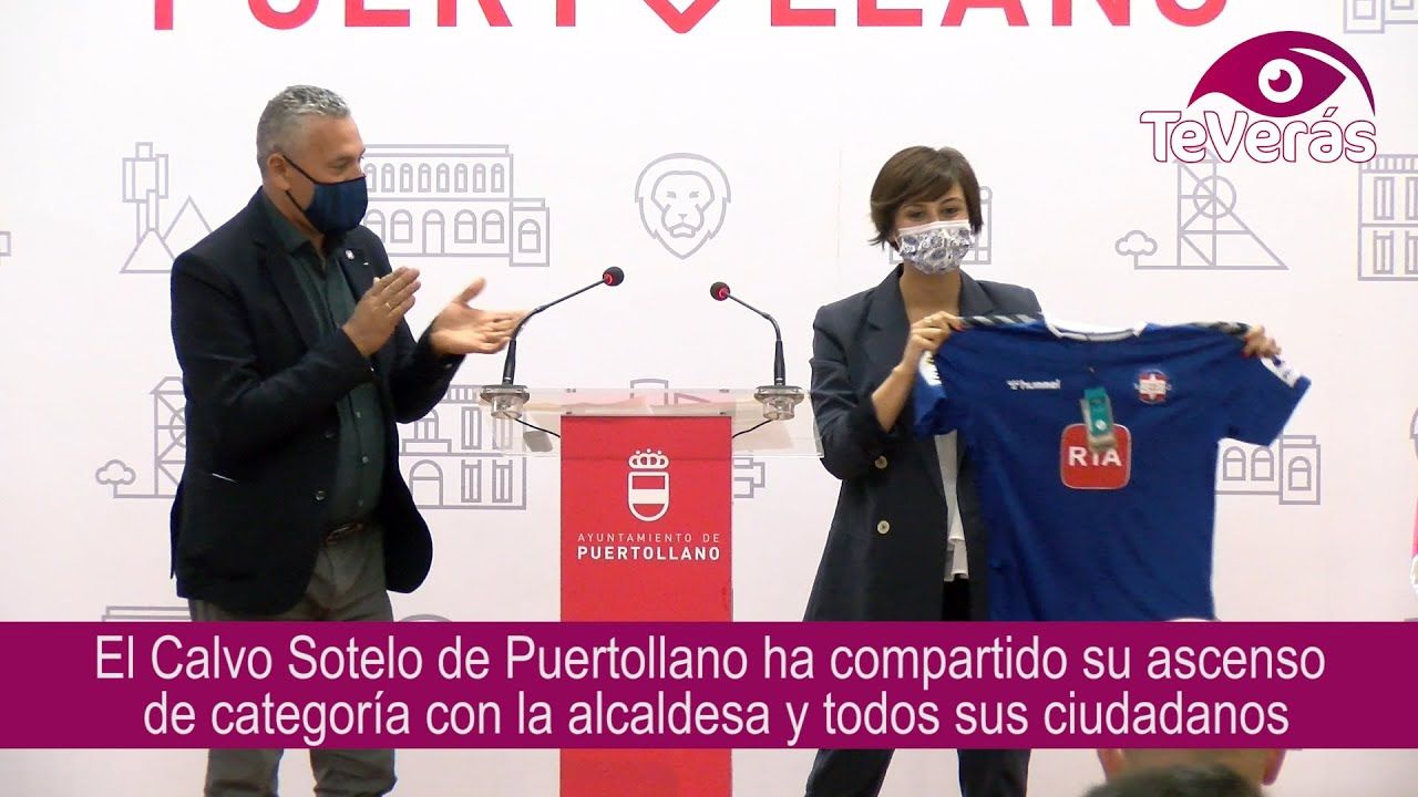 Recepción Oficial al Calvo Sotelo Puertollano