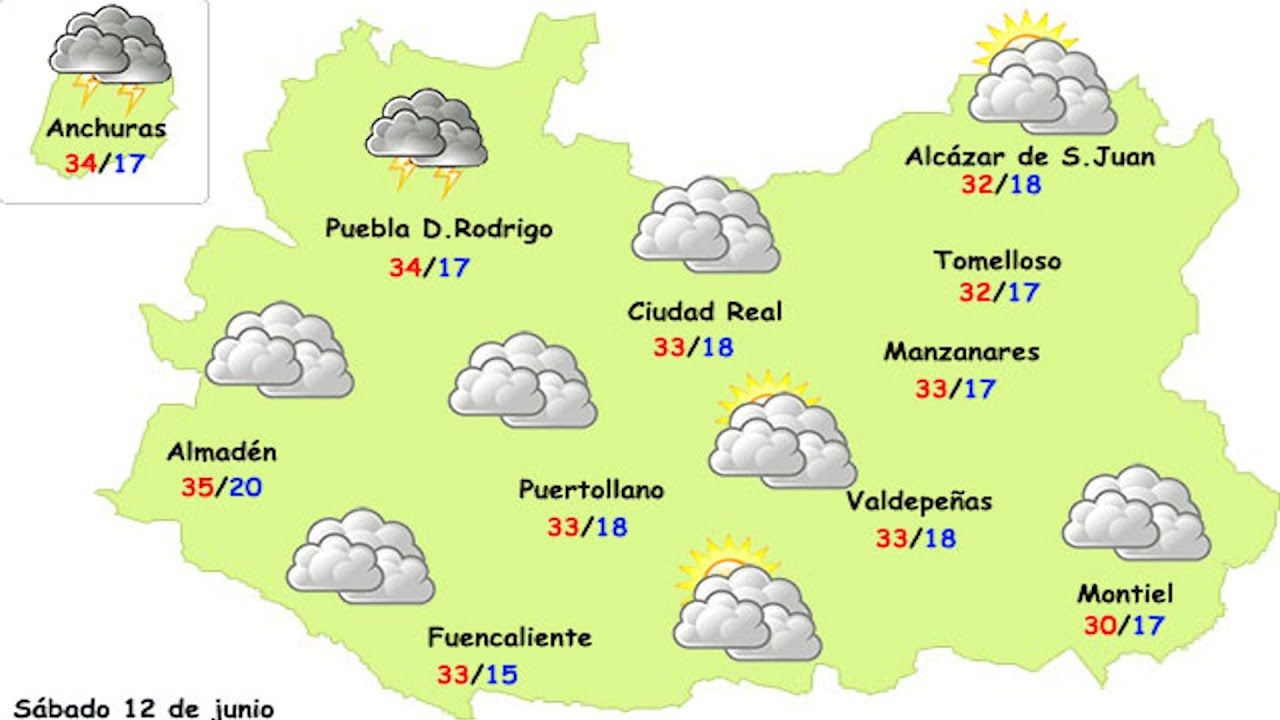 Calor más moderado