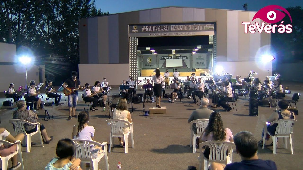 La Banda Municipal de Malagón triunfa en el Concierto de Verano