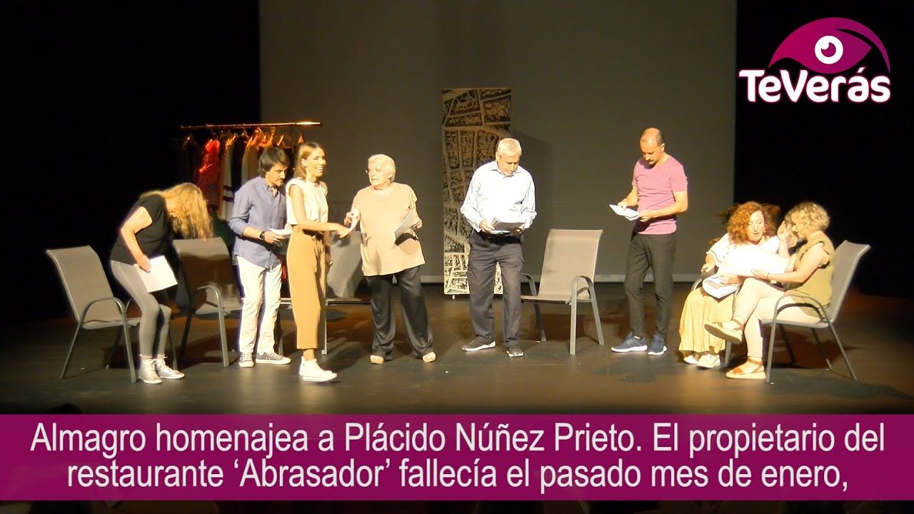 Almagro homenajea a Plácido Núñez Prieto