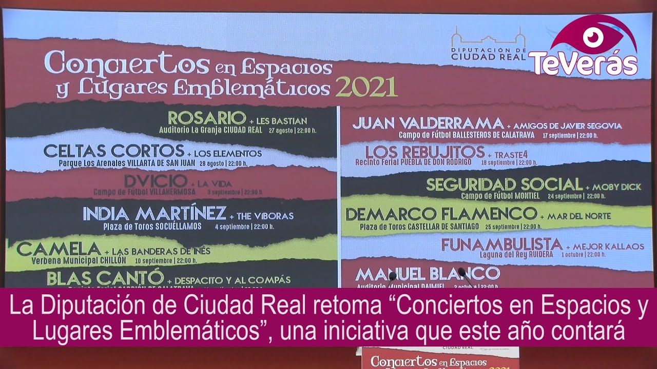 Promocionar el turismo con 12 conciertos por la provincia