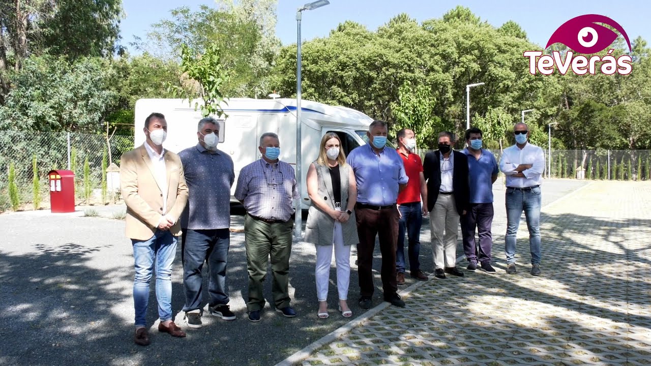 Inaugurada el Área de Autocaravanas de Fuencaliente