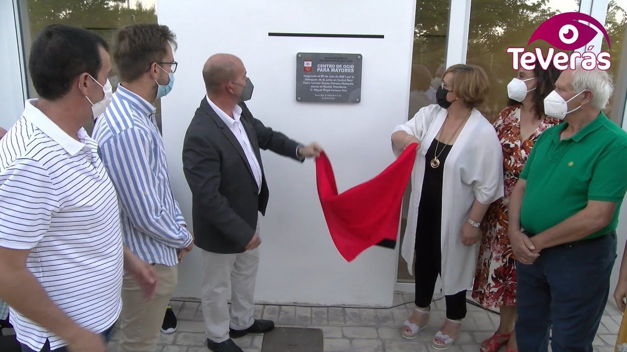 Inaugurado el nuevo Centro de Ocio para mayores de Villarrubia de los Ojos