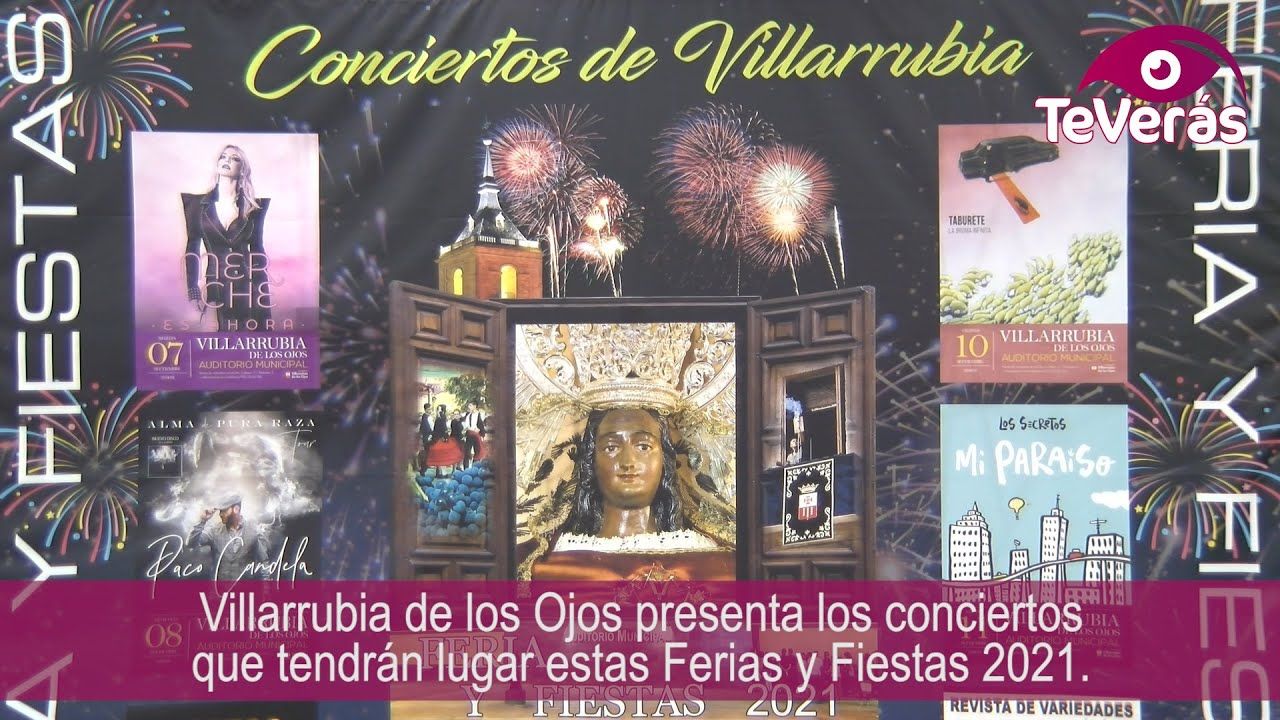 Villarrubia apuestas por grandes conciertos estas Ferias y Fiestas 2021