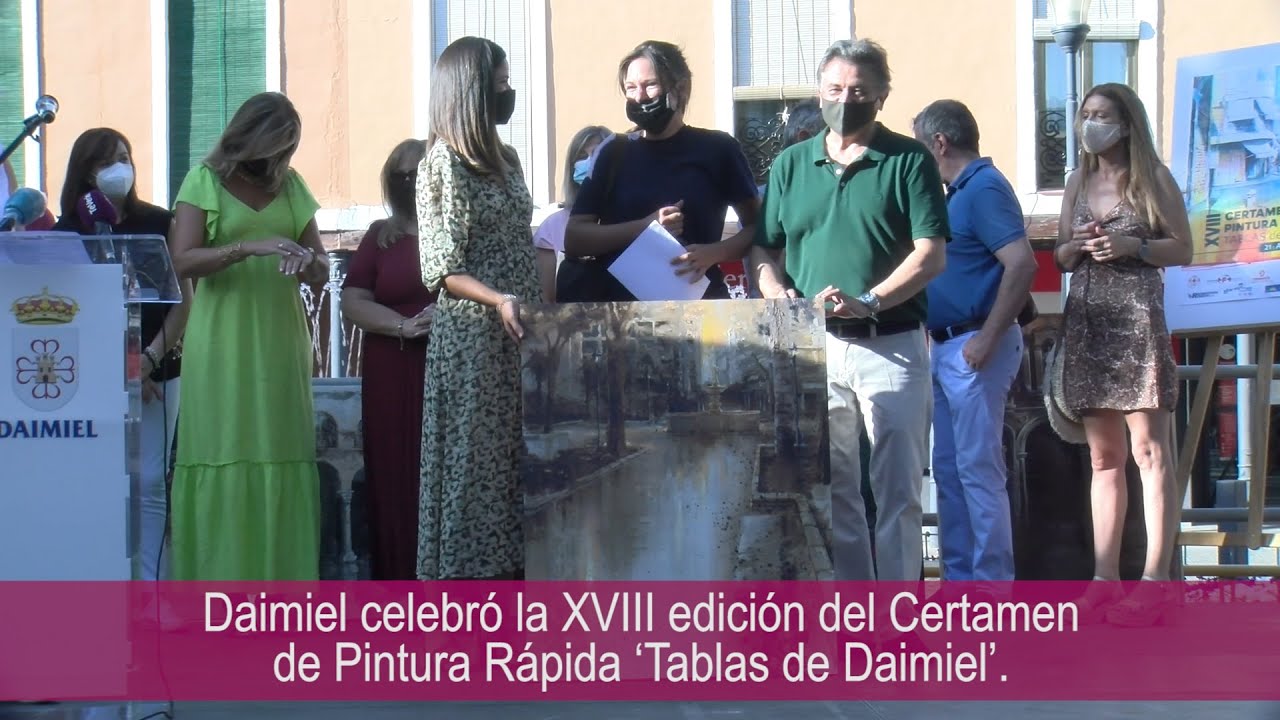Daimiel celebra su Certamen de Pintura Rápida